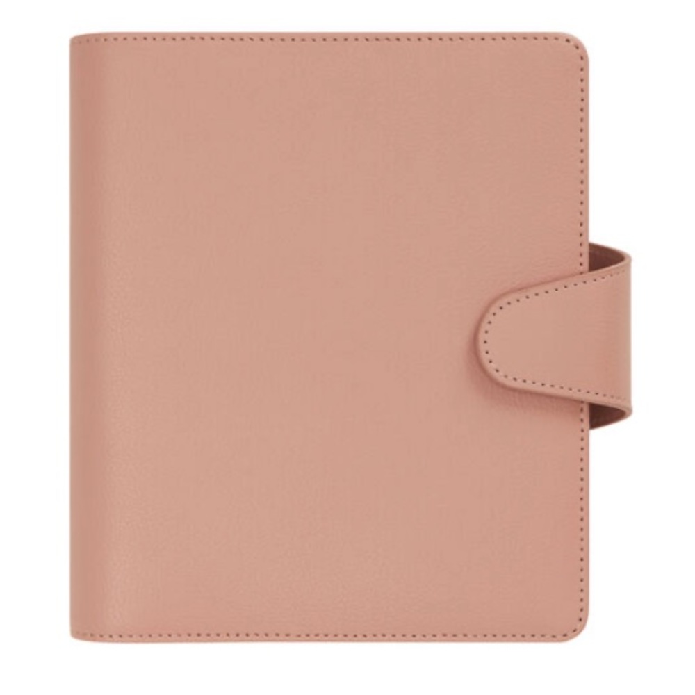 NWT B6 LEATHER PERSONAL PLANNER VINTAGE ROSE